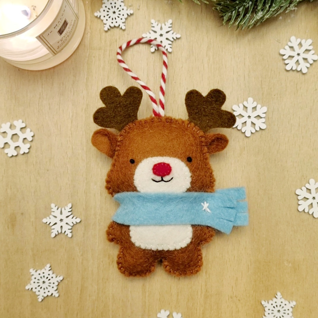 Advent Calendar 2024 Little Reindeer - Day 1 PDF pattern