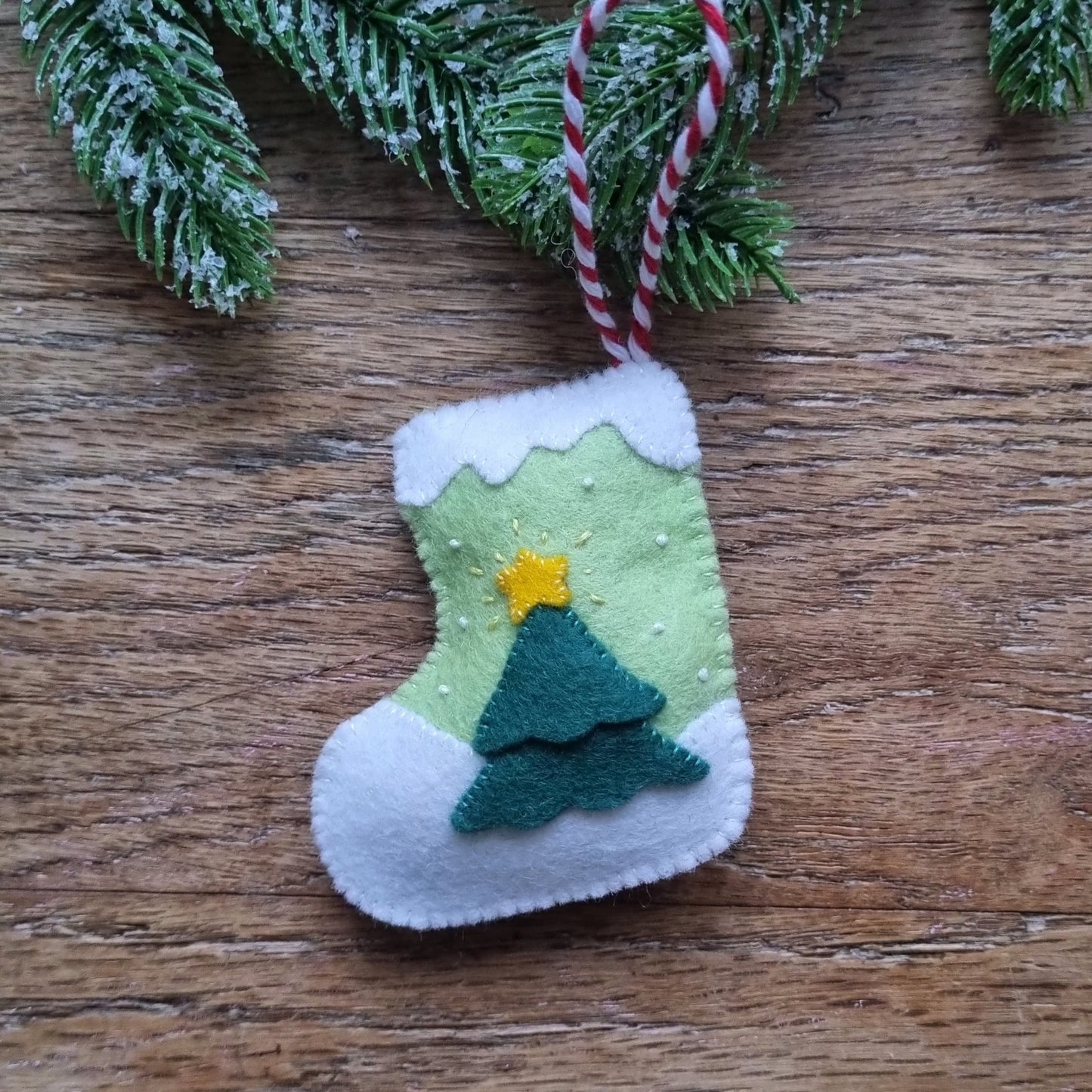 Advent Calendar Xmas Stocking PDF pattern