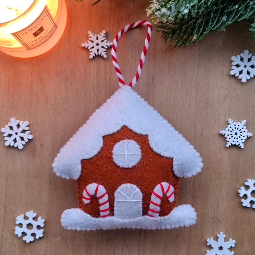 Advent Calendar 2024 Gingerbread House - Day 3 PDF pattern