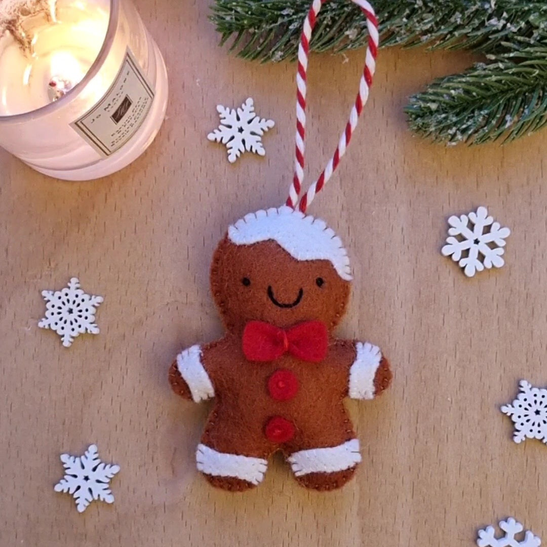 Advent Calendar 2024 Gingerbread Man - Day 8 PDF pattern