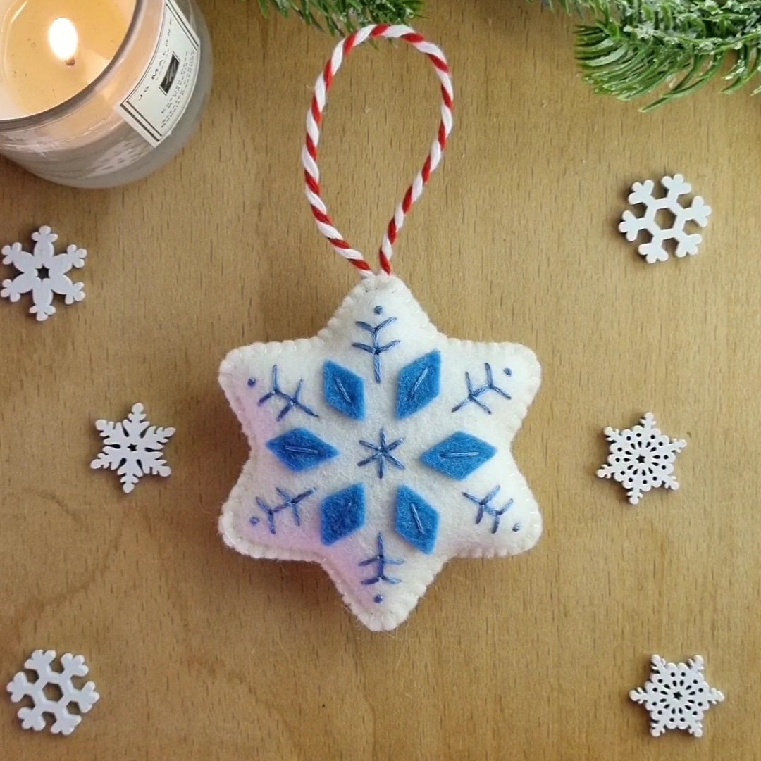 Advent Calendar 2024 Snowflake - Day 13 PDF pattern