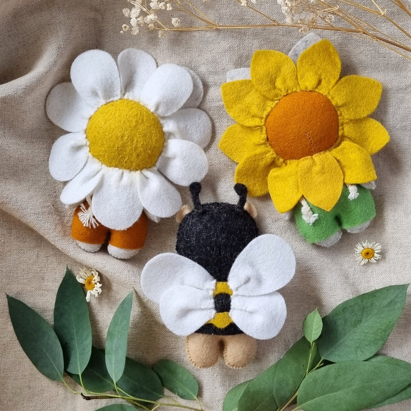 The Blooming friends PDF Patterns + Tutorial